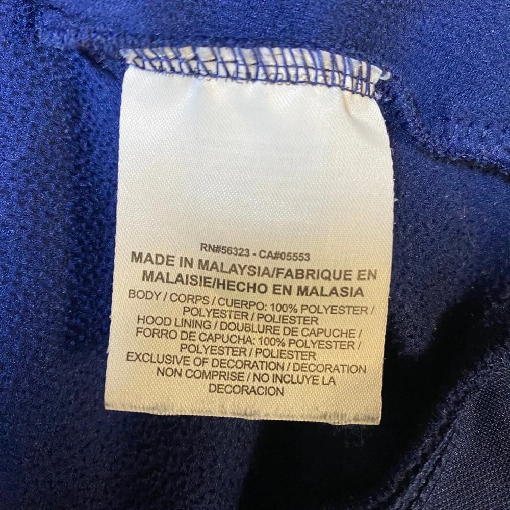 Nike Boys Medium Blue Drifit‎ Zip Up Hoodie